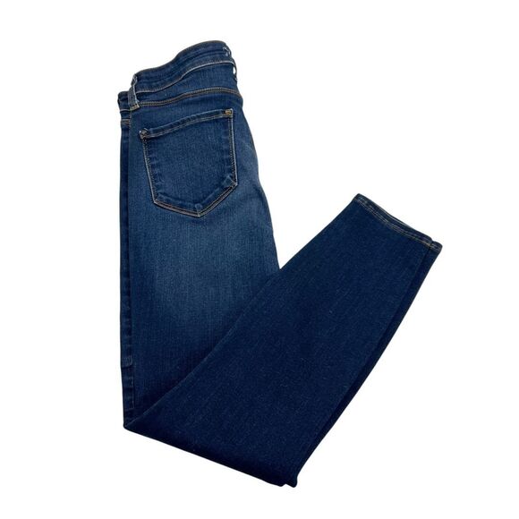 L'Agence High Rise Stretch NWOT Women's Sz 27 Blue Denim Ankle Skinny Jeans - Picture 9 of 10